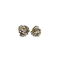 Gold Rhinestone Studs