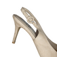 Nude Pointed Toe Slingback Heel | Size 7