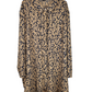 Leopard Shirt Dress | Size Large