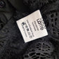 Black Sheer Lace Button Shirt | Size 10