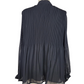 BNWT Black Pleated Necktie Blouse | Size 10