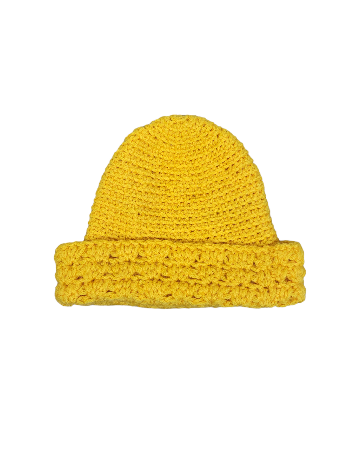 Handmade Vintage Mustard Beanie