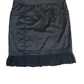 Black Satin Ruffle skirt | Size 10