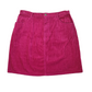 Magenta Corduroy Skirt | Size 12