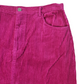 Magenta Corduroy Skirt | Size 12