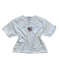 Los Angeles White Crop Tee | Size 08