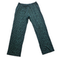 BNWT Green Leopard Elastic Waist Lounge Pant | Size Large