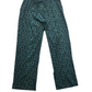 BNWT Green Leopard Elastic Waist Lounge Pant | Size Large