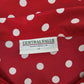 Vintage Red and White Polka Dot Shirt | Size 10