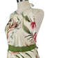 Floral Cotton Wrap Dress with Halter neck | Size Small