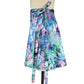 Handmade Floral Wrap Skirt | Size Small