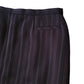 Katies - Maroon Pinstripe Mini Skirt | Size 10