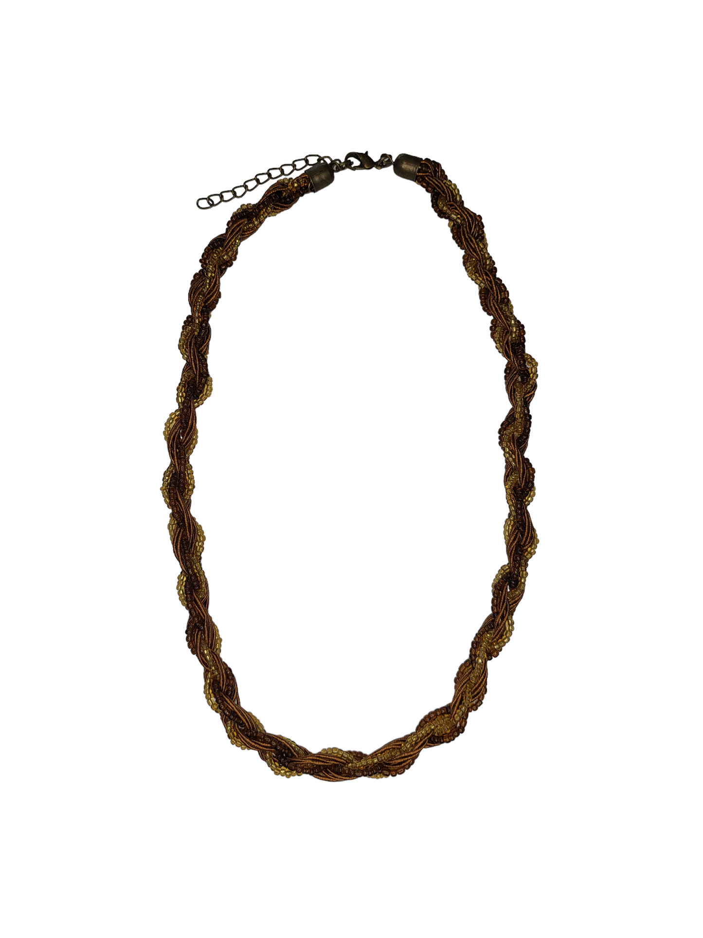 Brown Beaded Necklace