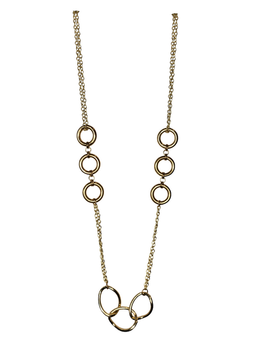 Gold Circle Necklace