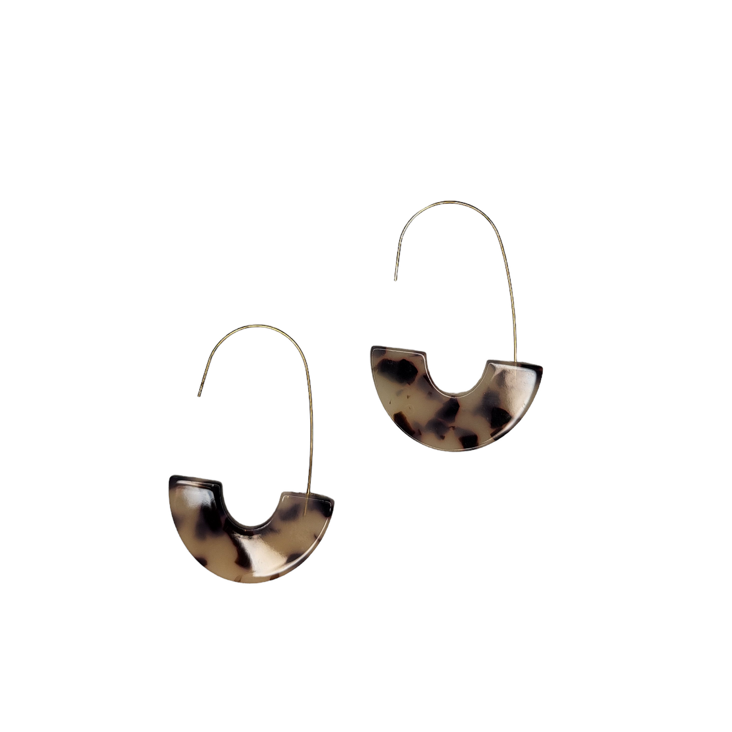 Light Tortoise Earrings