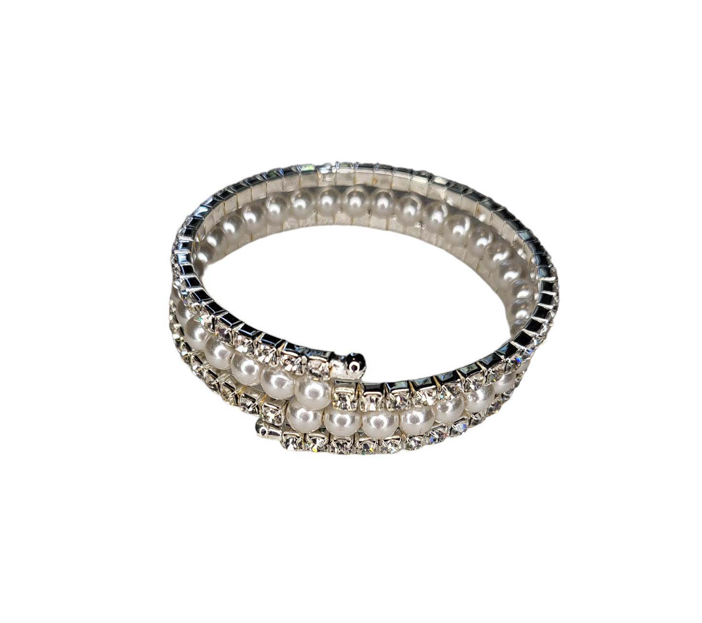 Pearl Rhinestone Bracelet