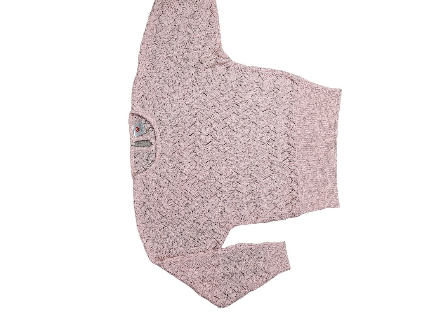 Vintage Pink Knit Top | Size 10-12