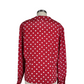 Vintage Red and White Polka Dot Shirt | Size 10