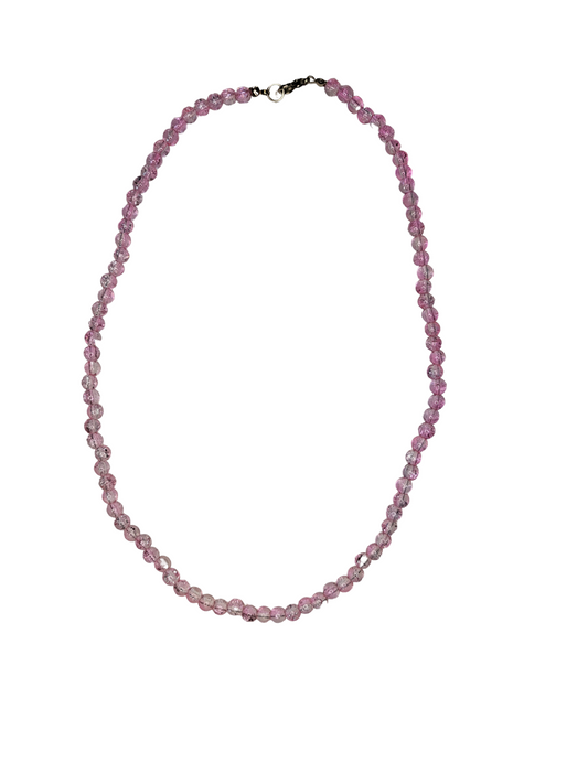 Pink Beaded Necklace