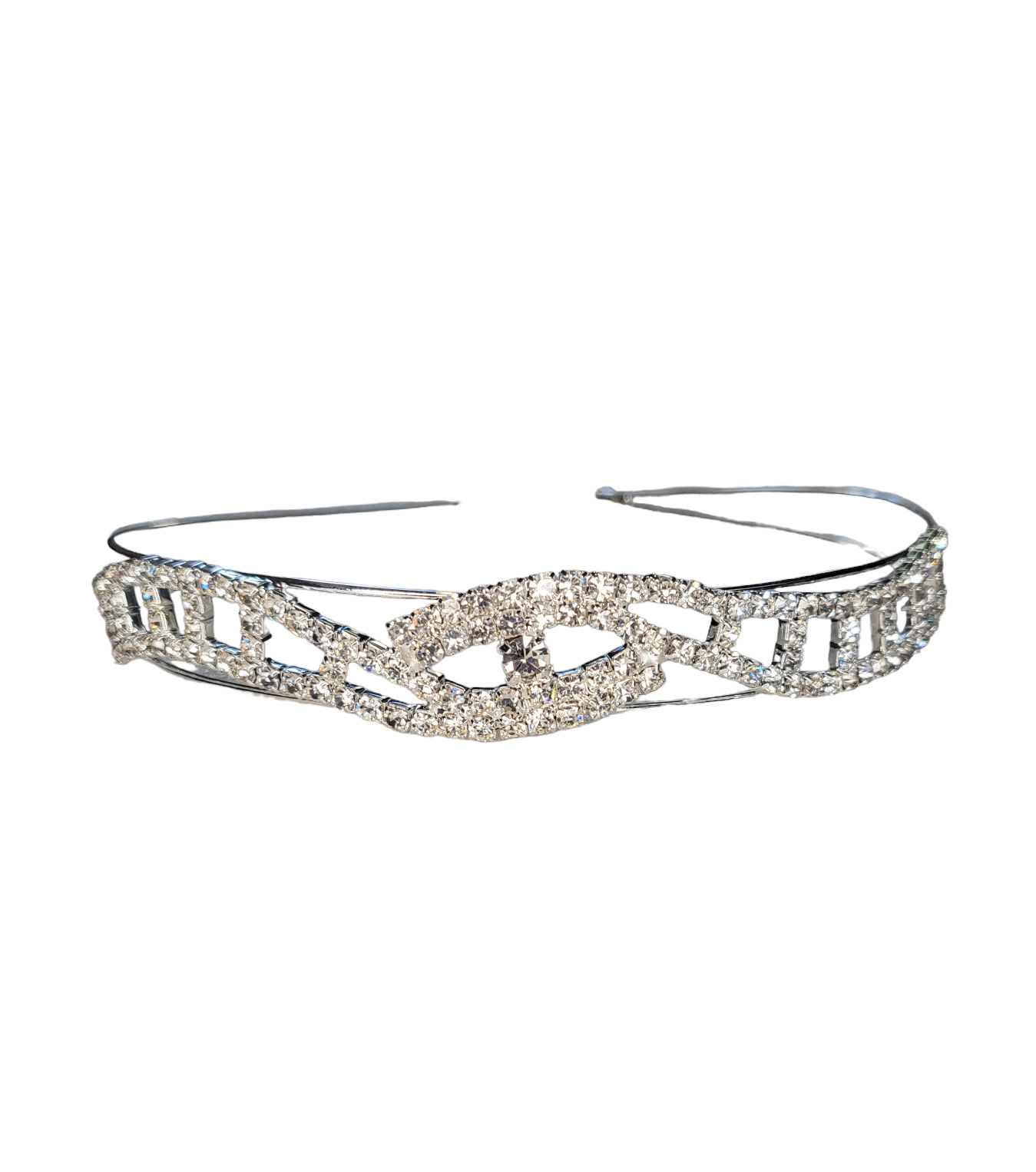 Silver Rhinestone Headband