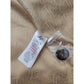 BNWT Beige Fur Collar Coat | Size 12