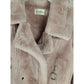 Baby Pink Faux Fur Coat | Size M