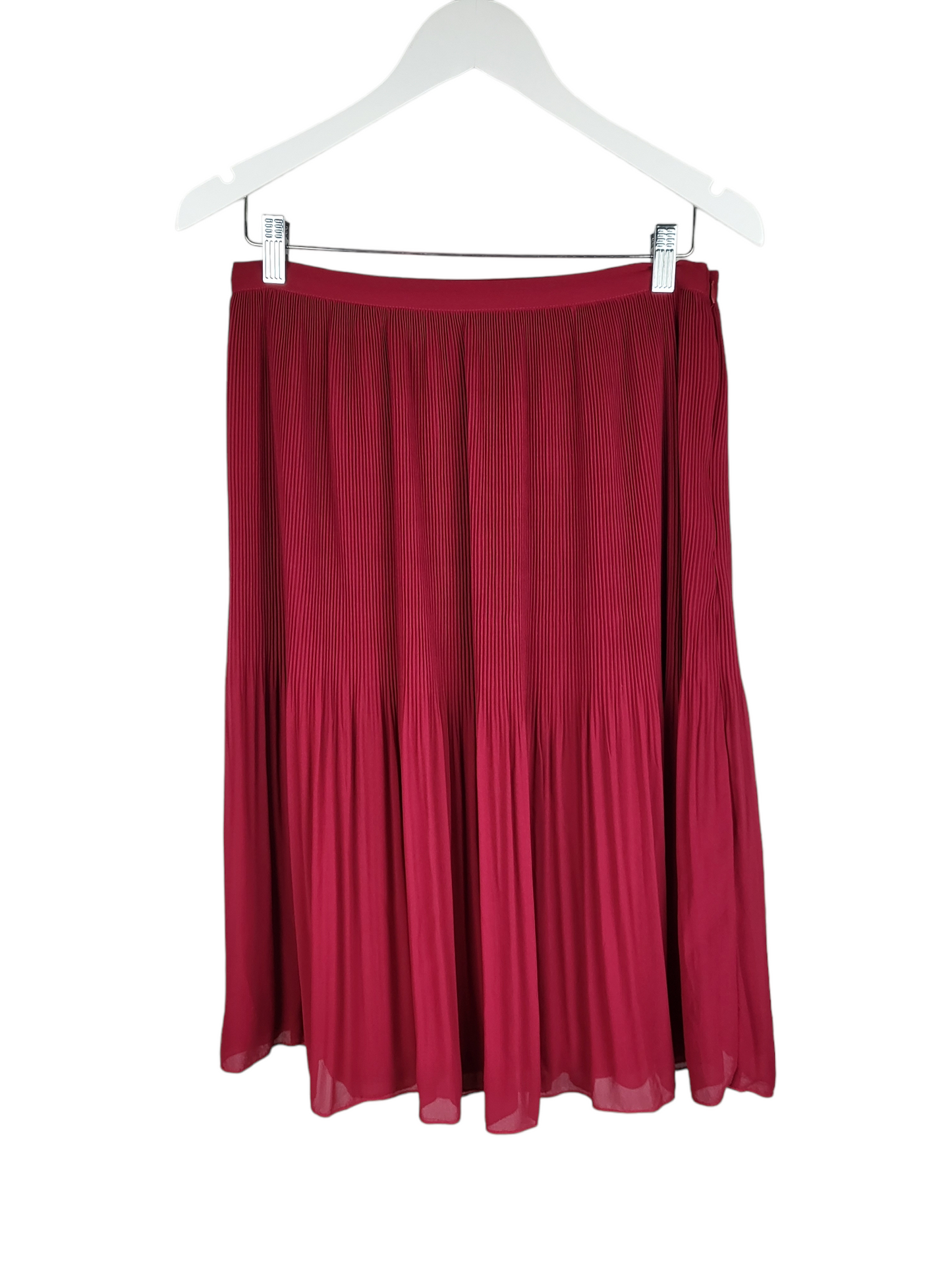 Pink Pleated Skirt | Size 12