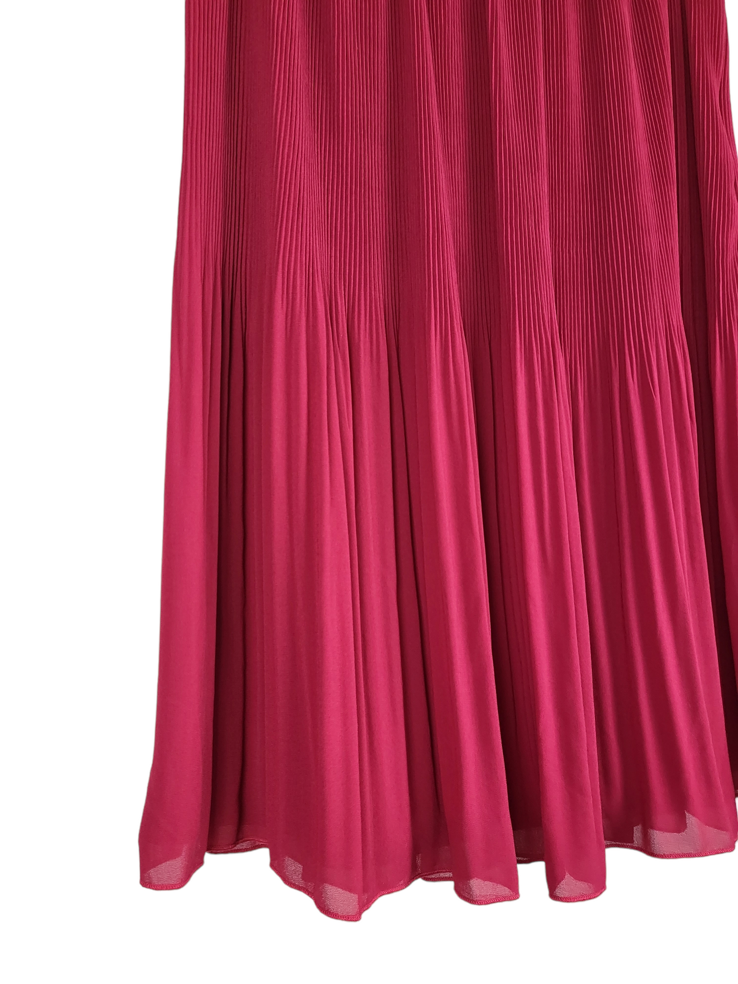 Pink Pleated Skirt | Size 12